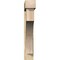 Ekena Millwork Westlake Block Rough Sawn Bracket w/ Offset Brace, Douglas Fir, 8"W x 48"D x 48"H BKT0806X48X48WTL05RDF - alternate 2